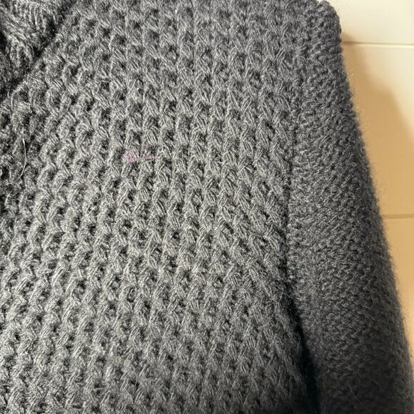 Men’s Vintage Impulso Sweater- Alpaca/Virgin Wool...blend, Full Zip Cardigan - Picture 4 of 8